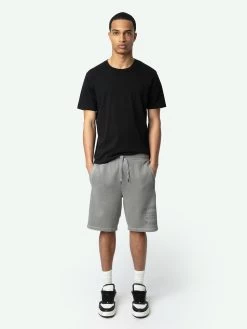 Zadig & Voltaire Party Shorts Granite