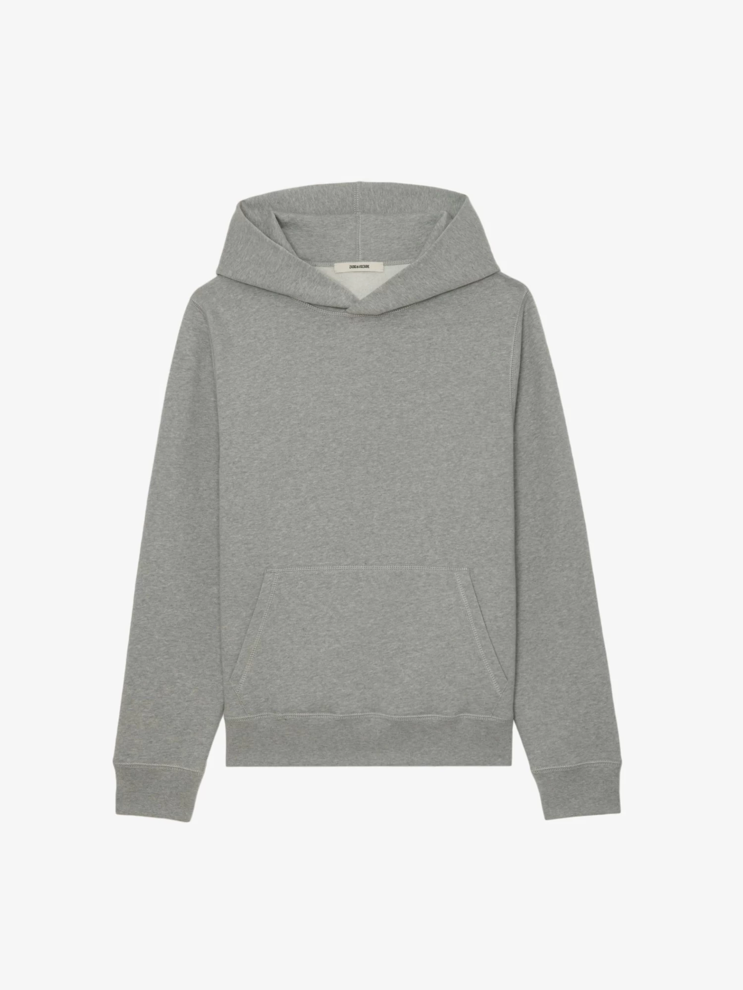 Zadig & Voltaire Sanchi Sweatshirt Gris Chine - Image 7