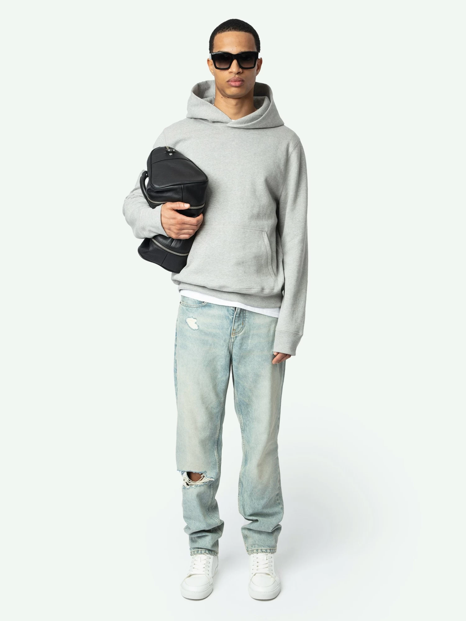 Zadig & Voltaire Sanchi Sweatshirt Gris Chine