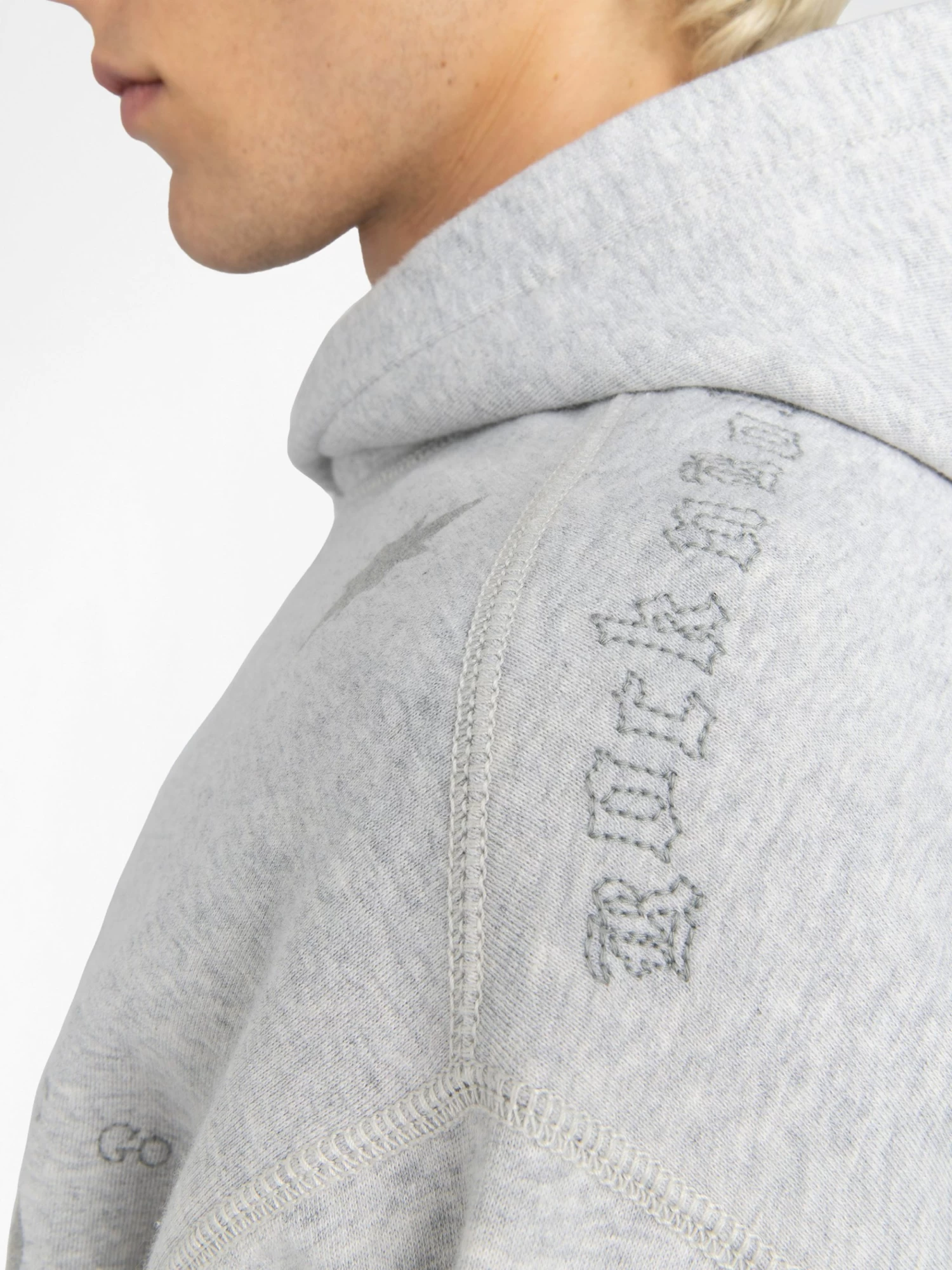 Zadig & Voltaire Sacha Sweatshirt Gris Chine - Image 6