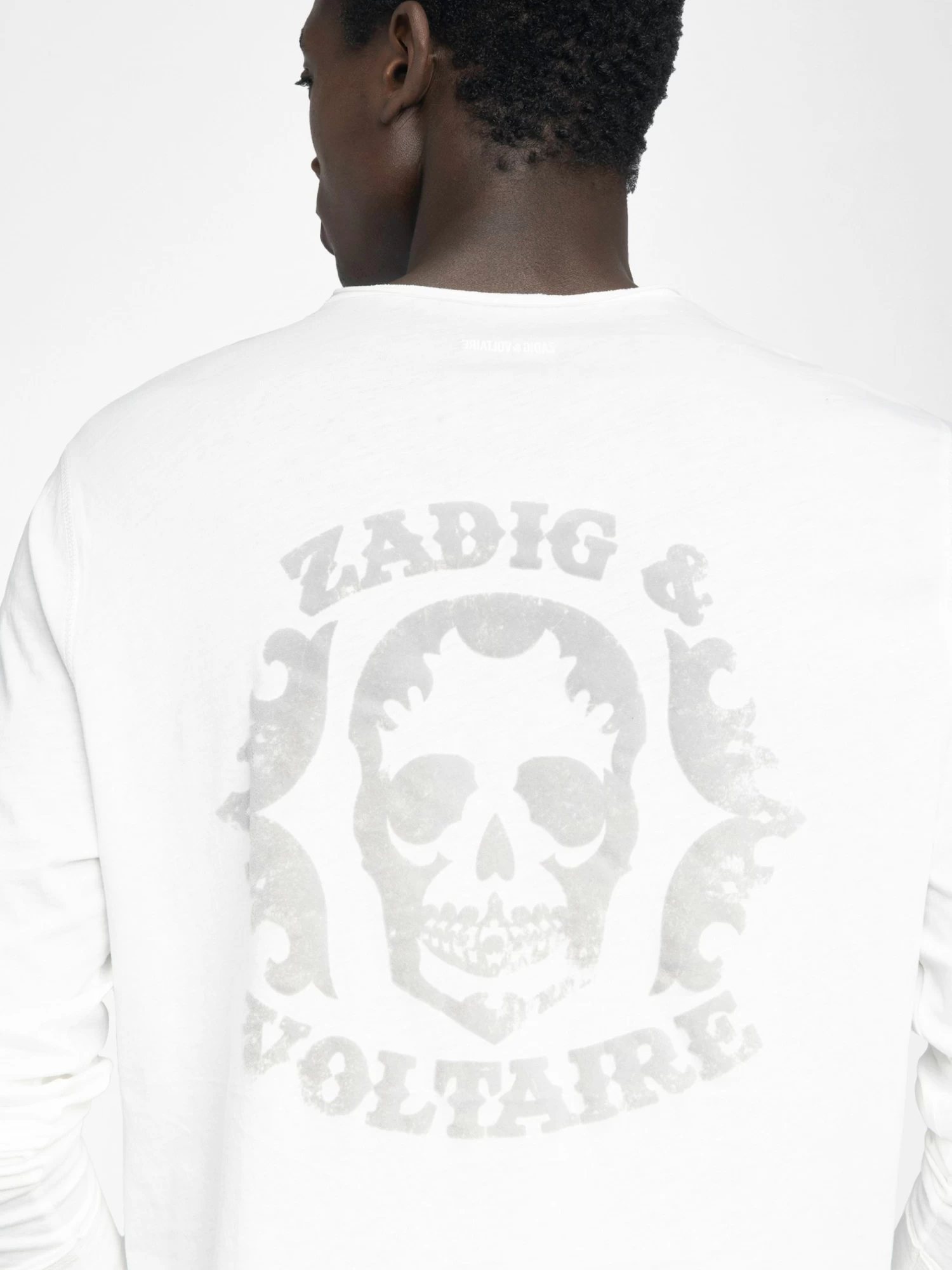 Zadig & Voltaire Henley Monastir T-shirt Judo - Image 5