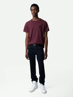 Zadig & Voltaire Tommy Skull XO T-shirt Cherry Red