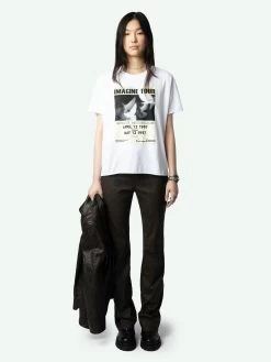 Zadig & Voltaire Tommer Concert T-shirt White