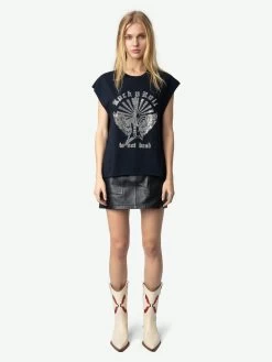 Zadig & Voltaire Cloe Tank Top Encre