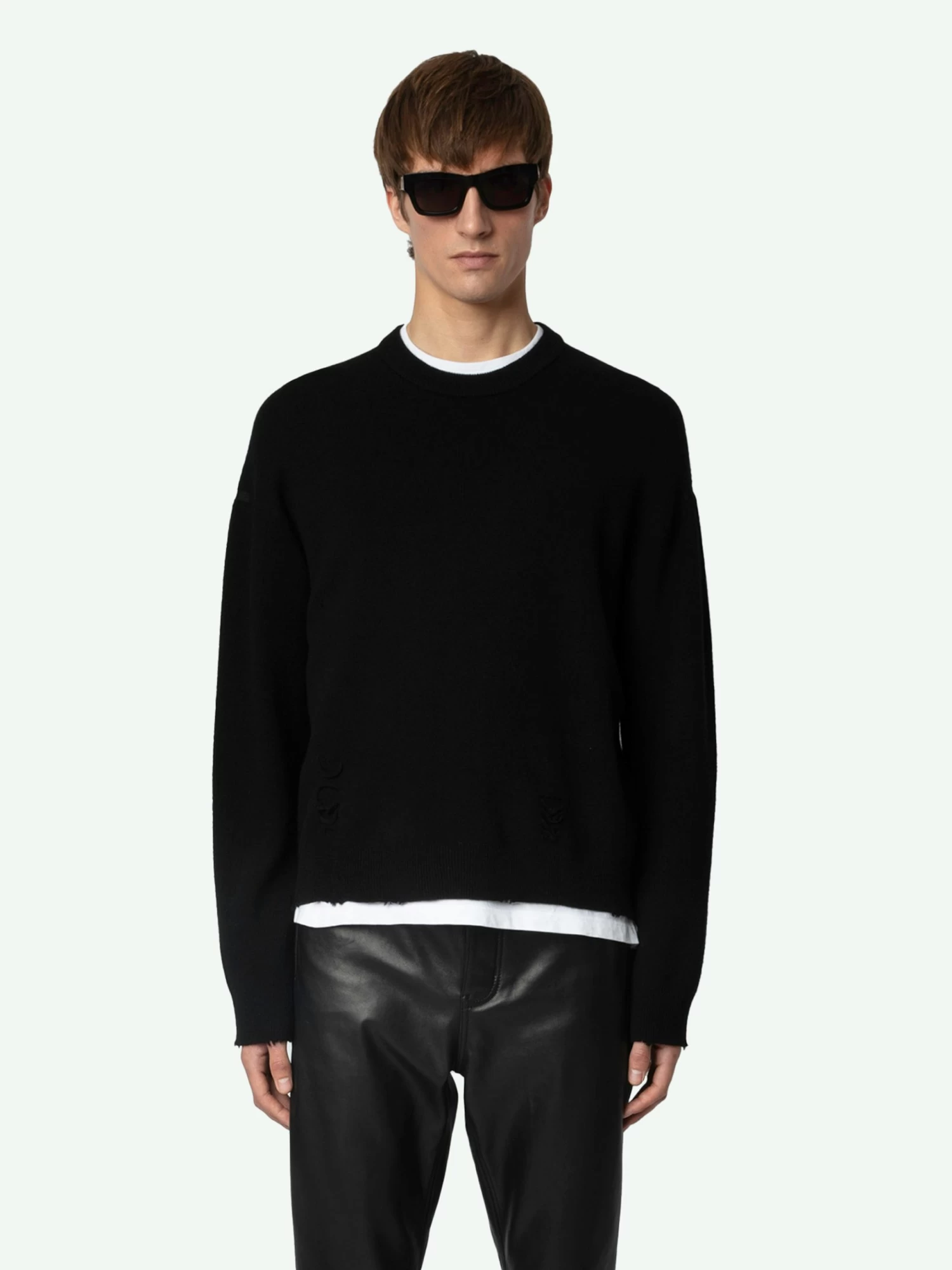 Zadig & Voltaire Marko Wool Sweater Black - Image 3