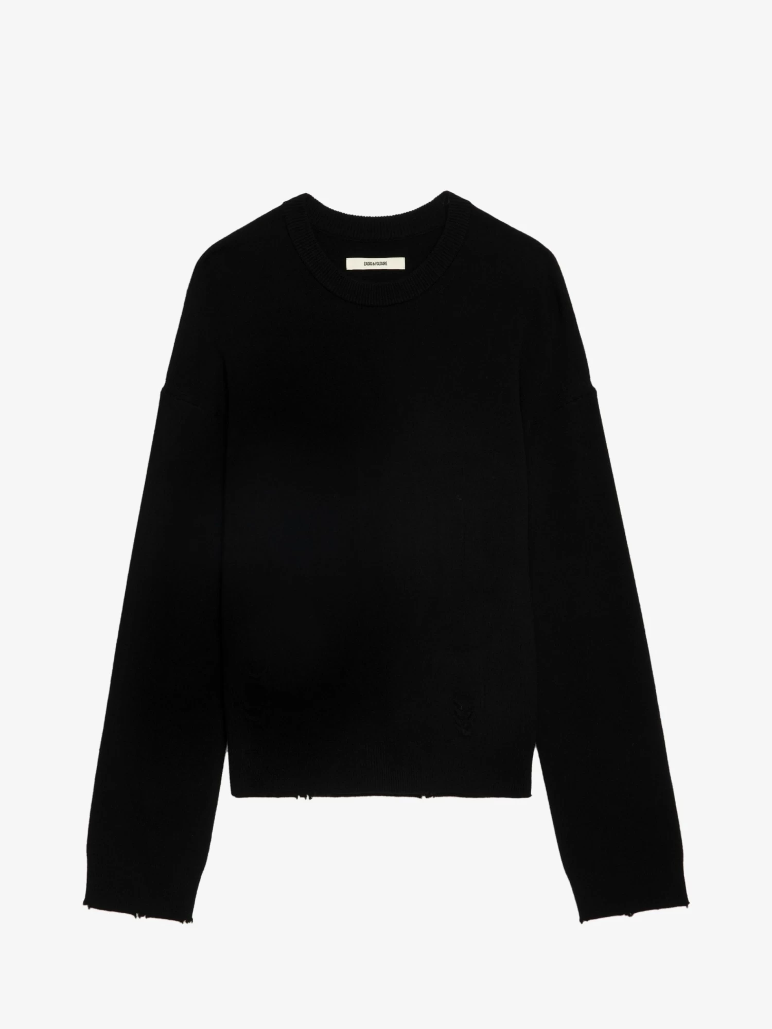 Zadig & Voltaire Marko Wool Sweater Black - Image 8