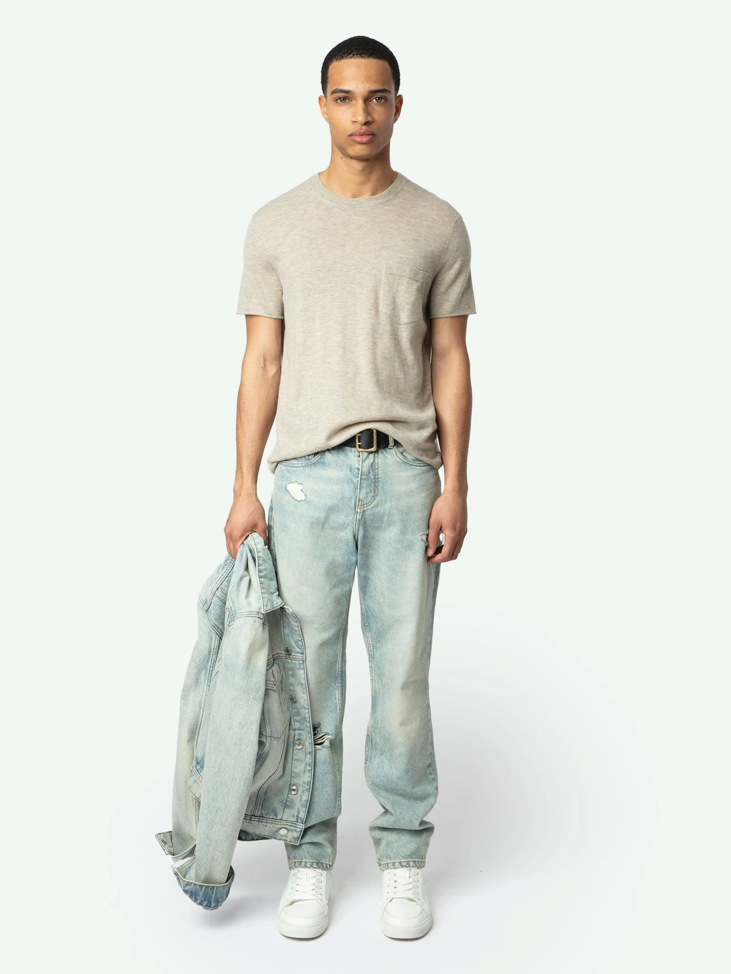 Zadig & Voltaire Jimmy Cashmere Sweater Geology