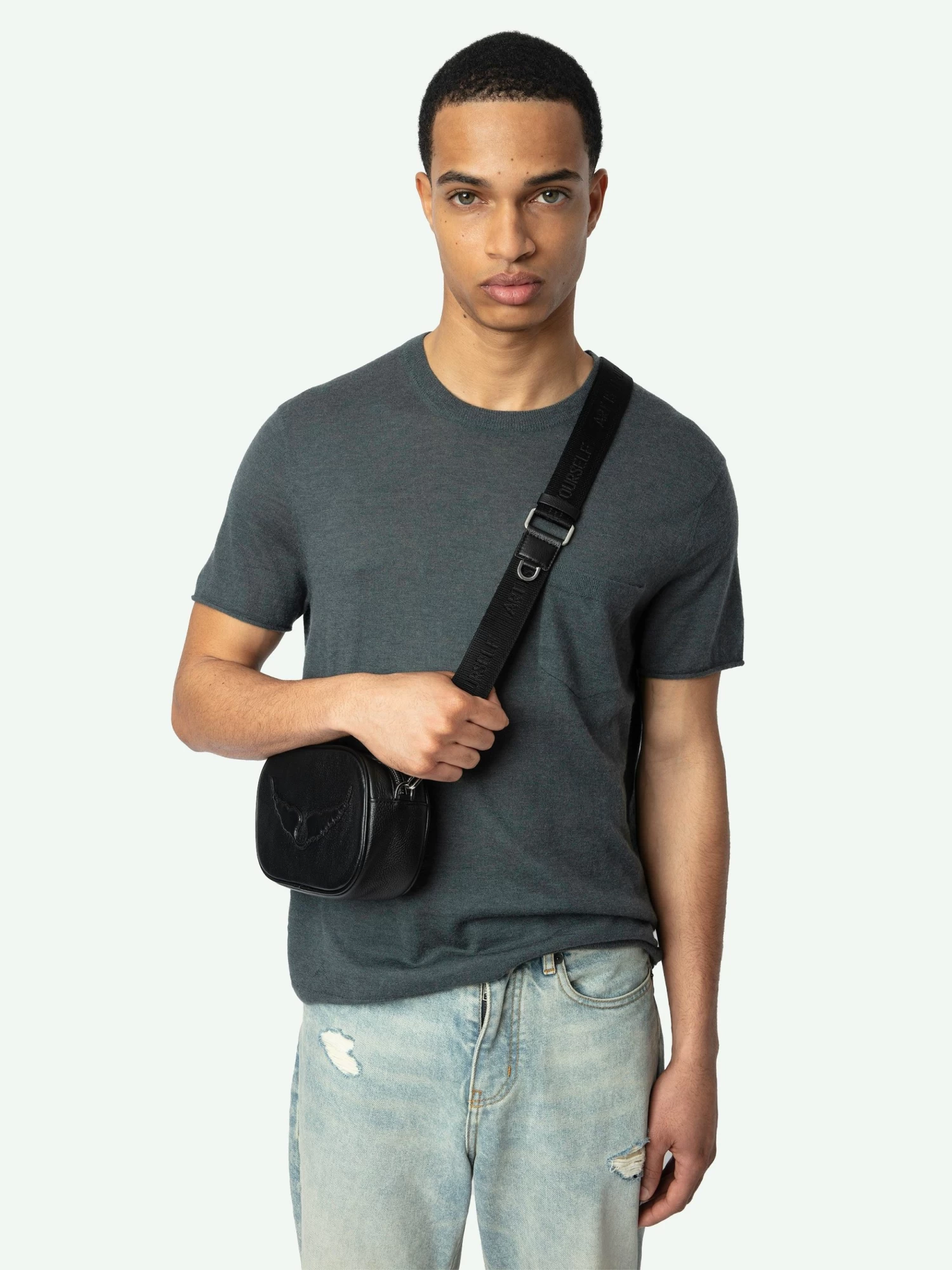 Zadig & Voltaire Jimmy Cashmere Sweater Vert De Gris - Image 3