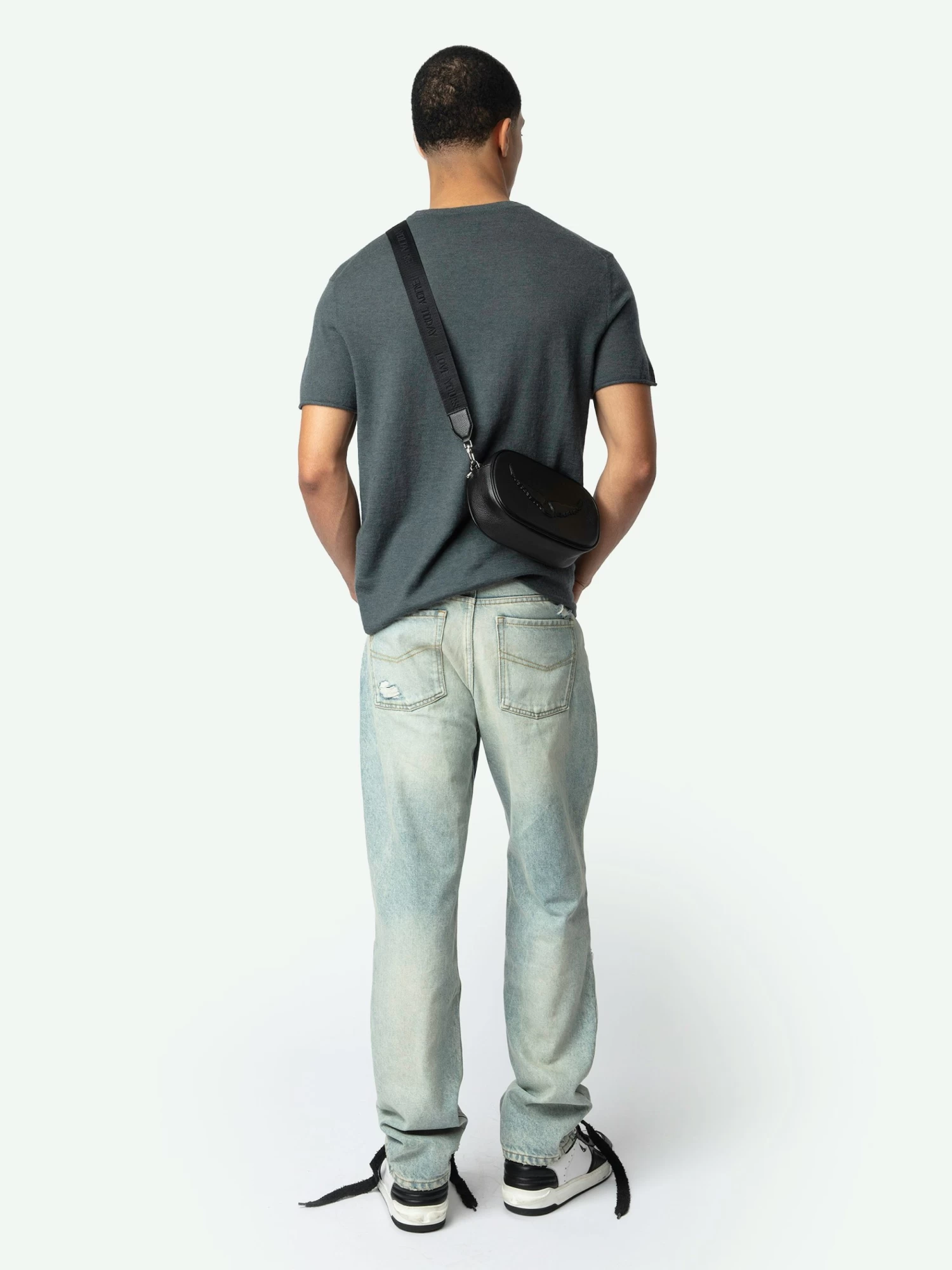 Zadig & Voltaire Jimmy Cashmere Sweater Vert De Gris - Image 2