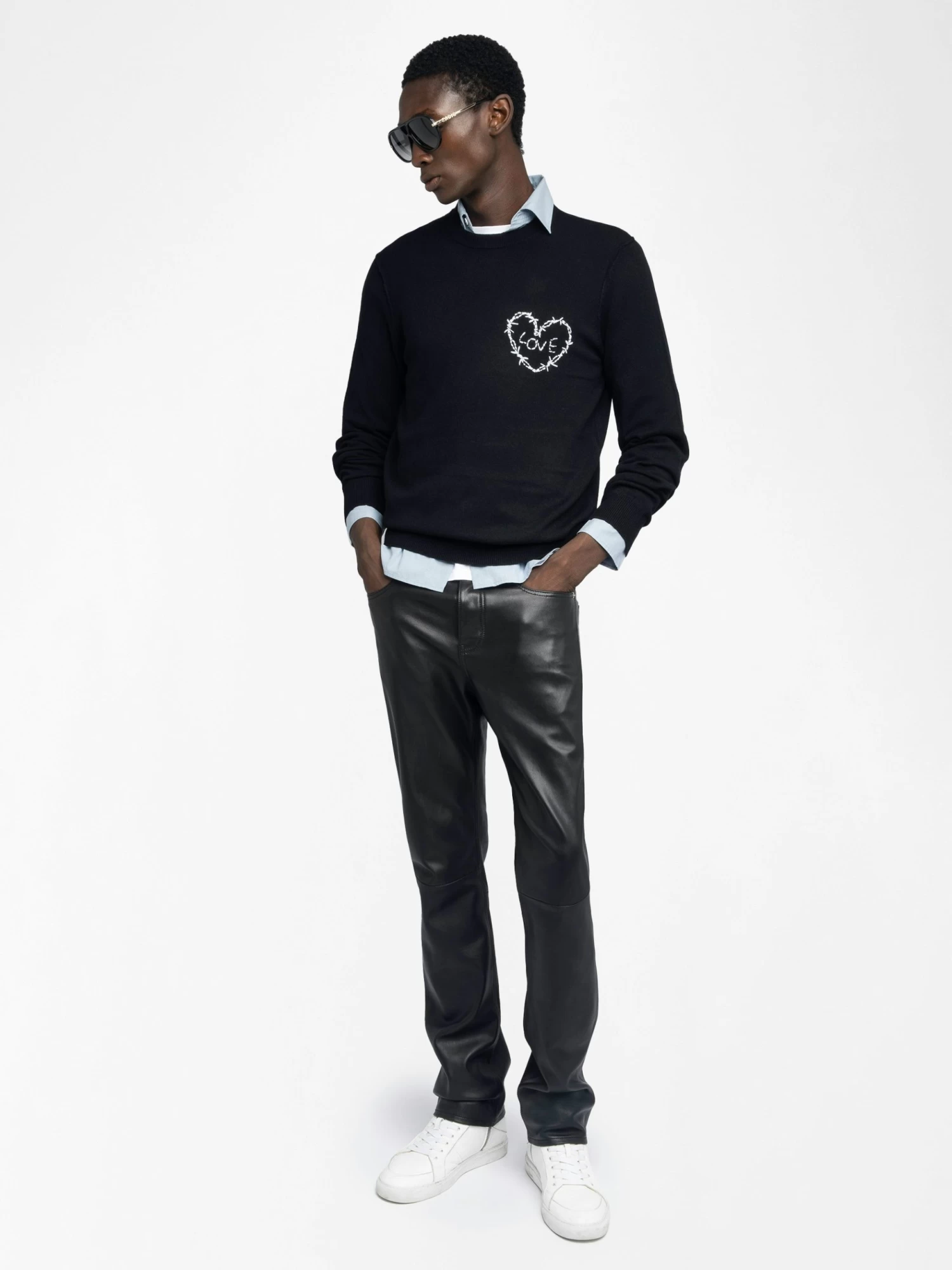 Zadig & Voltaire Kennedy Sweater Noir - Image 3