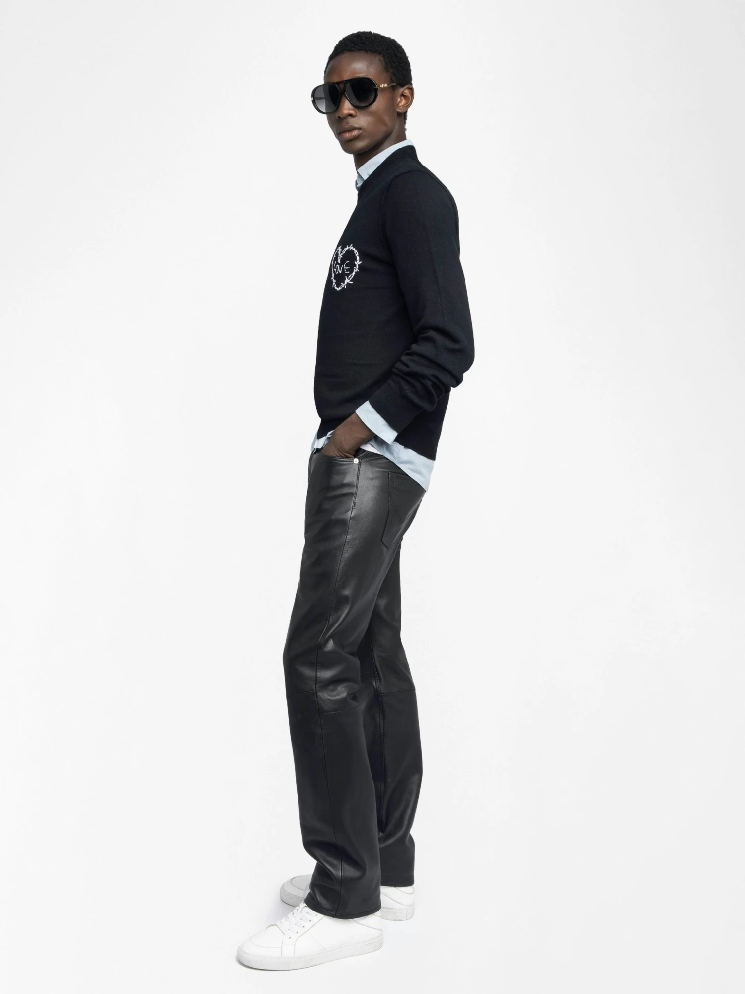 Zadig & Voltaire Kennedy Sweater Noir - Image 4