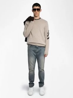 Zadig & Voltaire Kennedy Cashmere Sweater Oatmeal