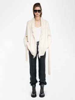 Zadig & Voltaire Alpa Coat Ecru