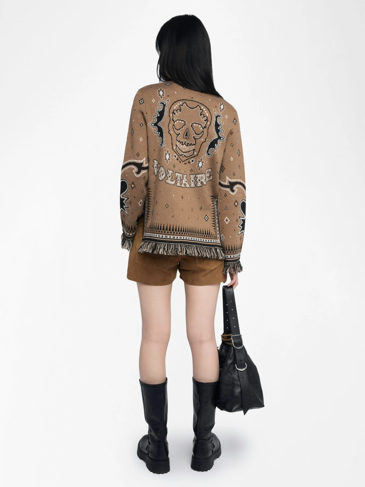 Zadig & Voltaire Leon Wool Sweater Daim - Image 2