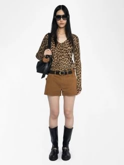 Zadig & Voltaire Rivy Cashmere Sweater Daim