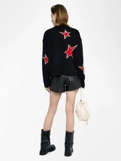 Zadig & Voltaire Markuz Cashmere Sweater Black