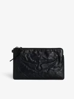 Zadig & Voltaire Angel Clutch Black