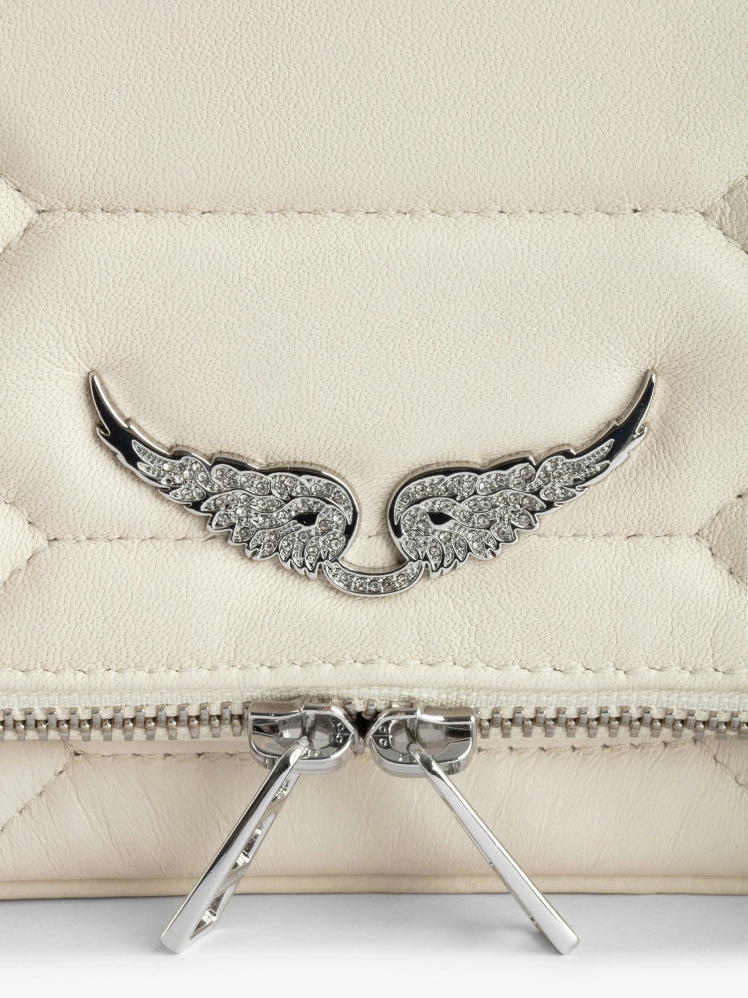 Zadig & Voltaire Rock Quilted Clutch Flash - Image 3