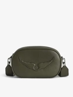 Zadig & Voltaire Rock With You Leather Camera Crossbody Bag Record