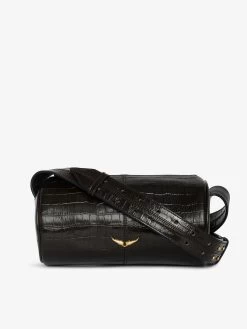 Zadig & Voltaire Le Doudou Croco Bag Wood