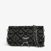 Zadig & Voltaire Rock Nano Monogram Clutch Road