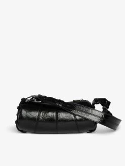 Zadig & Voltaire Le Roudoudou Vintage Patent Bag Black