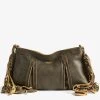Zadig & Voltaire Sunny Moody Fringes Bag Wood