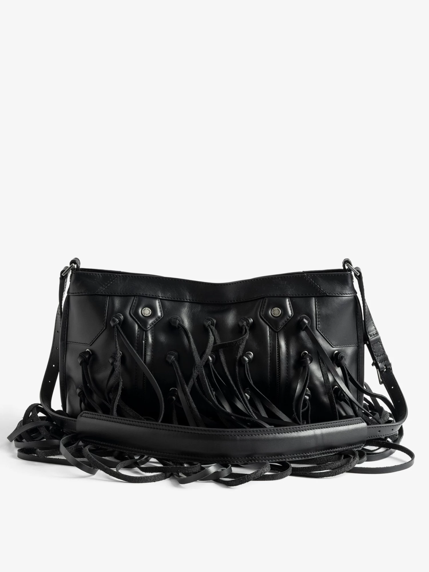 Zadig & Voltaire Sunny Moody Fringes Bag Black - Image 2