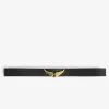 Zadig & Voltaire Reversible Rock Belt Noir