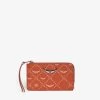 Zadig & Voltaire ZV Card Monogram Card Holder Flame
