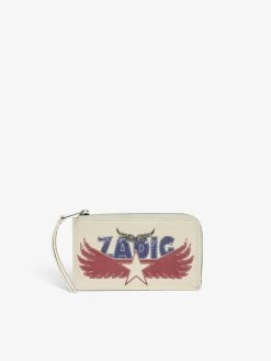Zadig & Voltaire ZV Card America Card Holder Flash