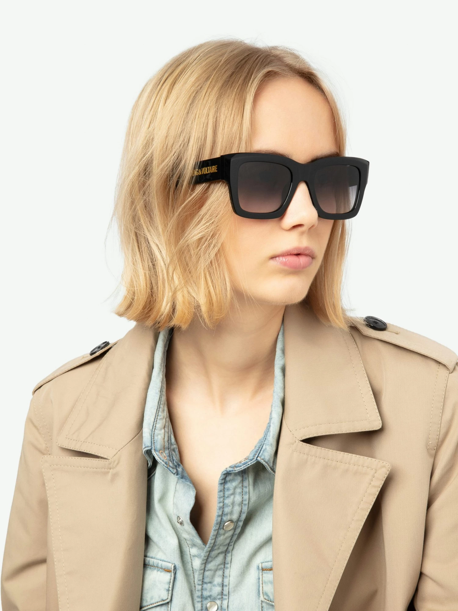 Zadig & Voltaire ZV25S4 Sunglasses Black - Image 4