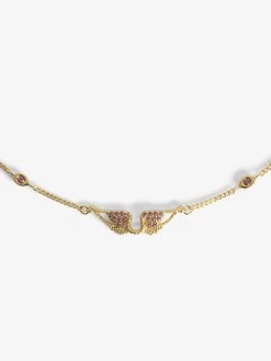 Zadig & Voltaire Rock Necklace Shiny Gold