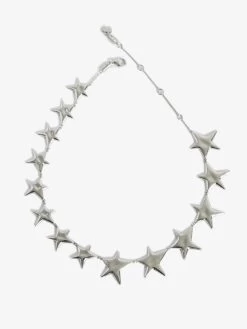 Zadig & Voltaire Rock Star Single Necklace Shiny Silver