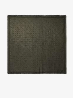Zadig & Voltaire Glenn Monogram Metallic Scarf Street