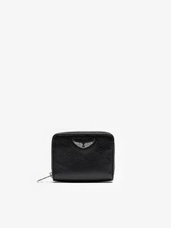 Zadig & Voltaire Mini ZV Wallet Black