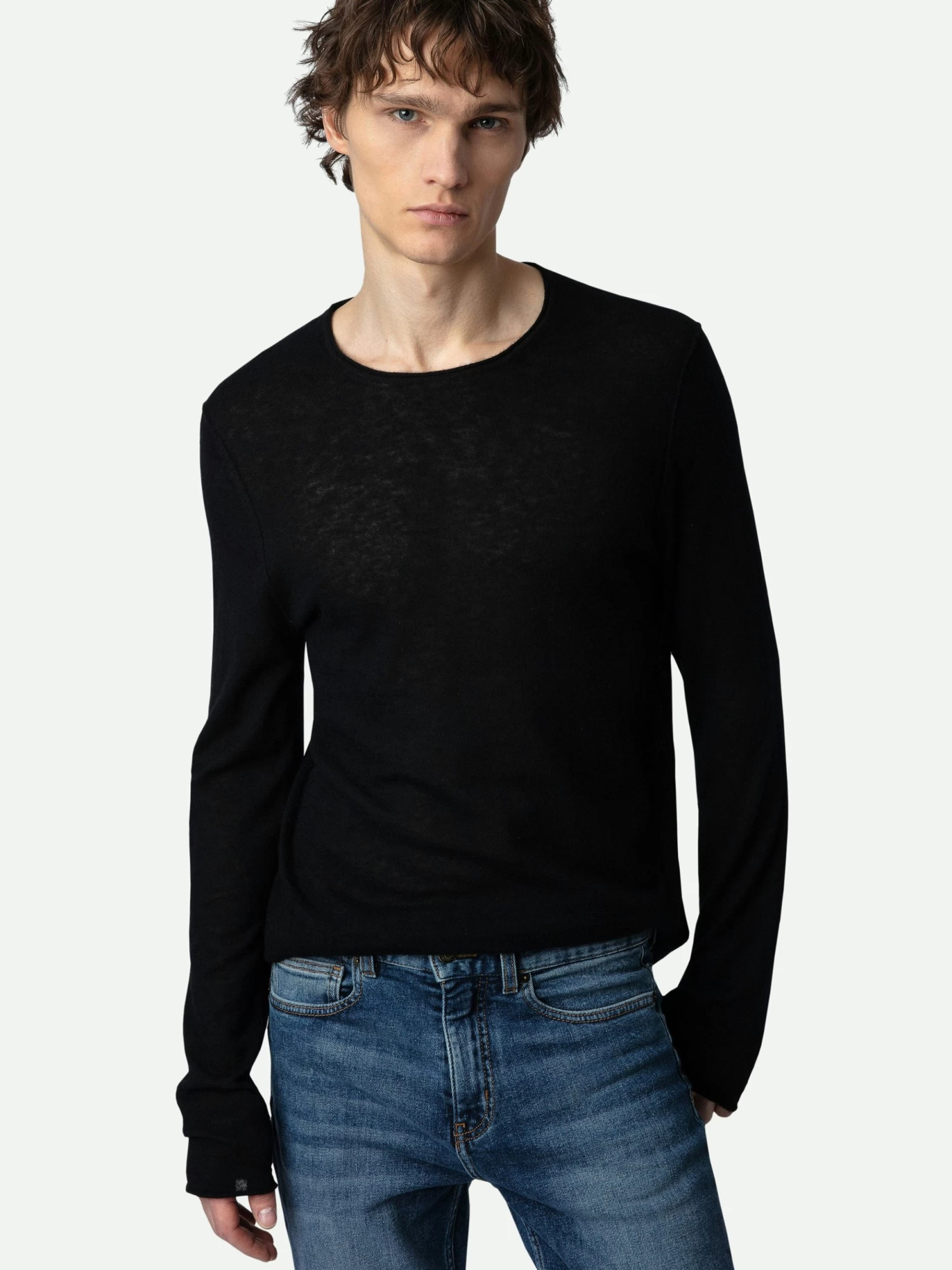 Zadig & Voltaire Teiss Cashmere Sweater Black - Image 4