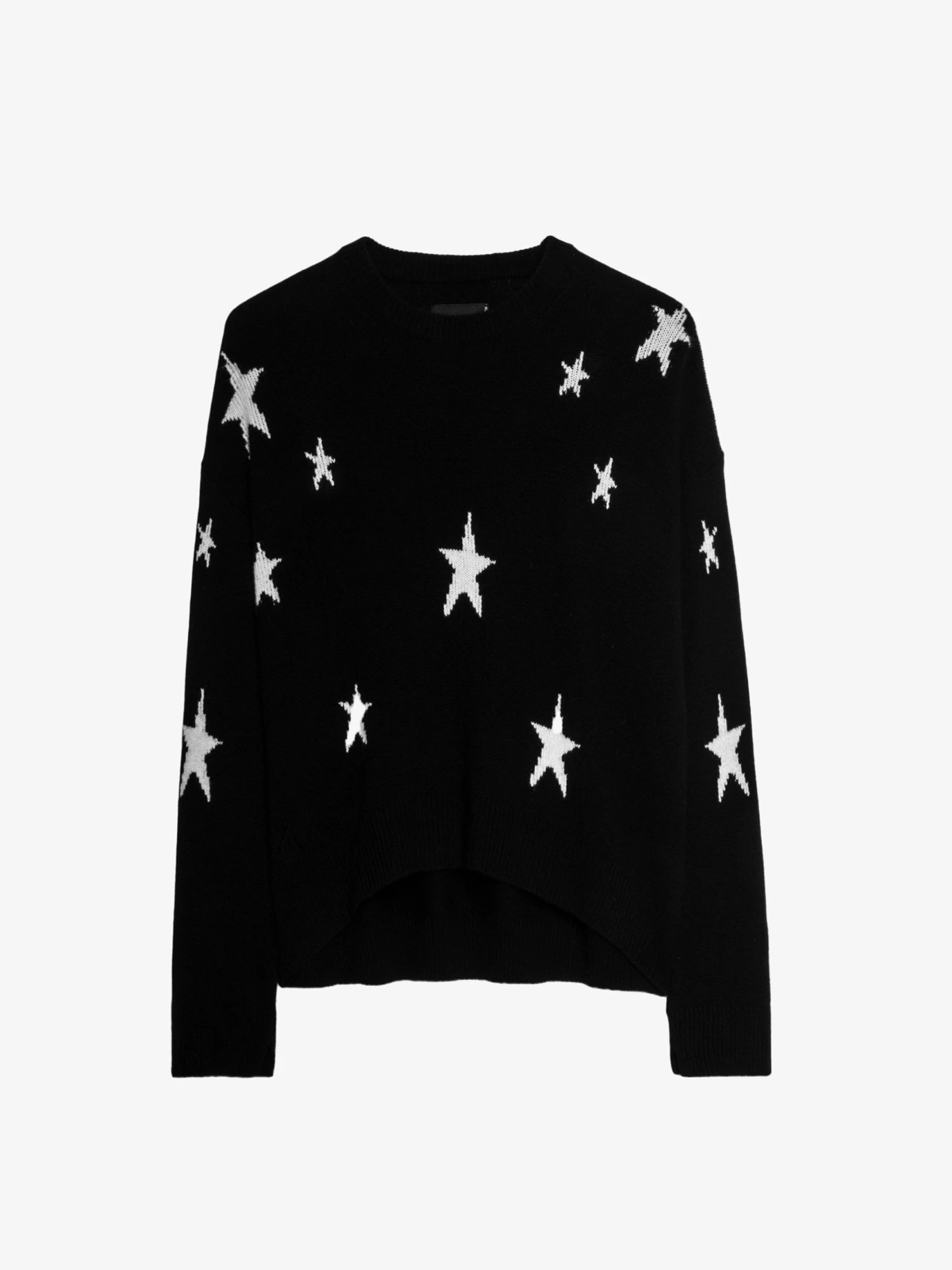 Zadig & Voltaire Markus Stars Cashmere Sweater Black - Image 5
