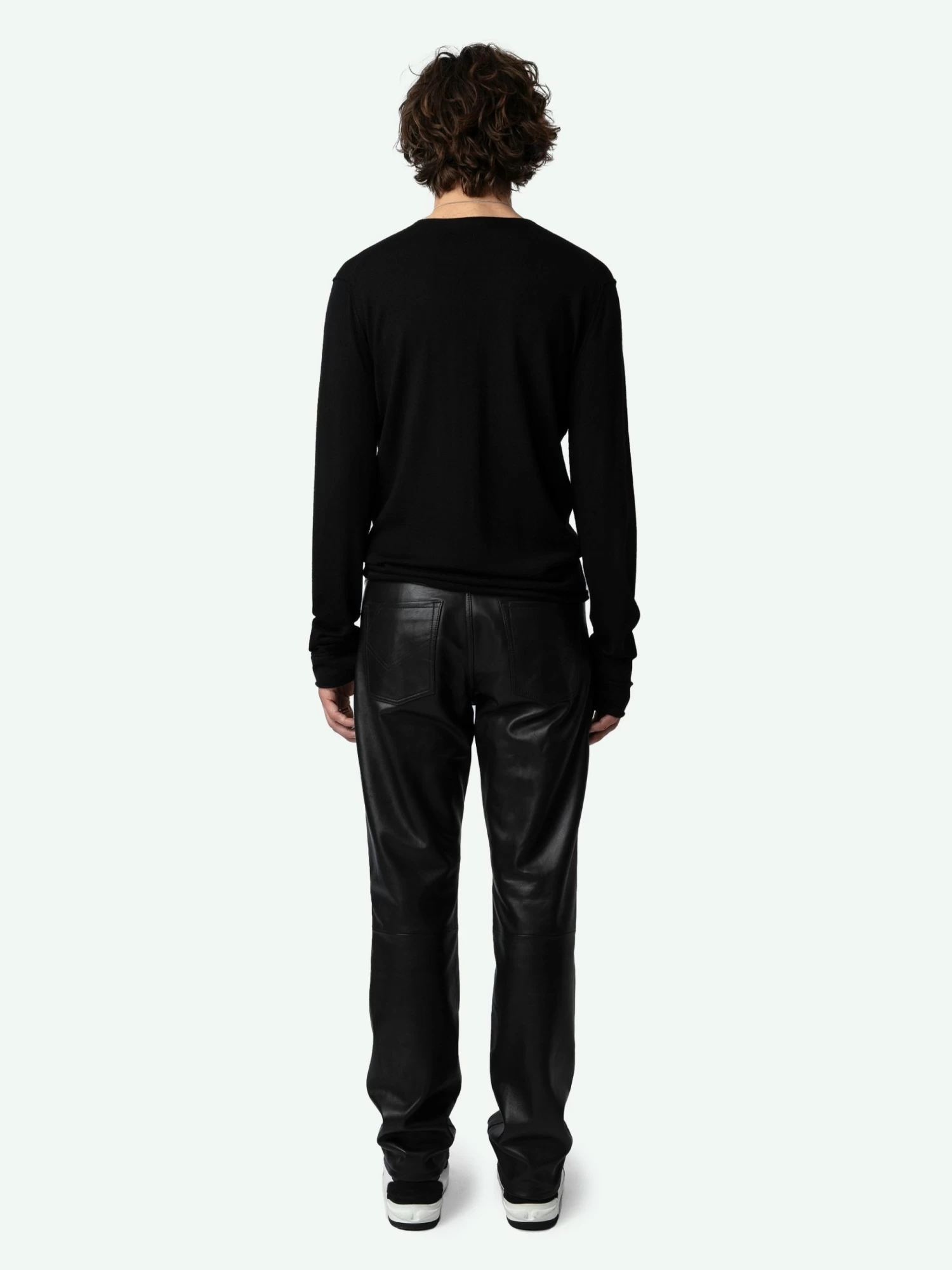 Zadig & Voltaire John Leather Pants Black - Image 2
