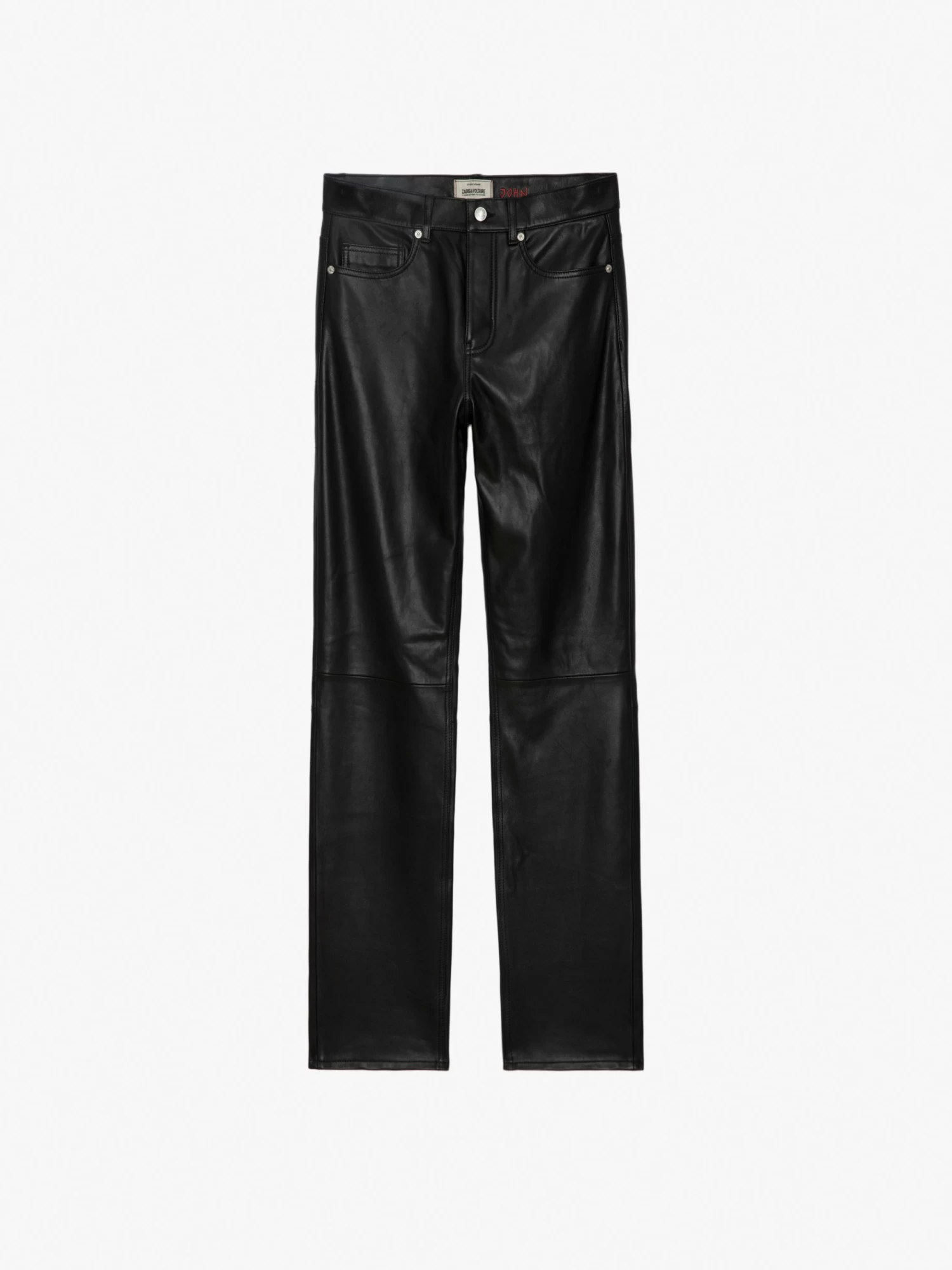 Zadig & Voltaire John Leather Pants Black - Image 5