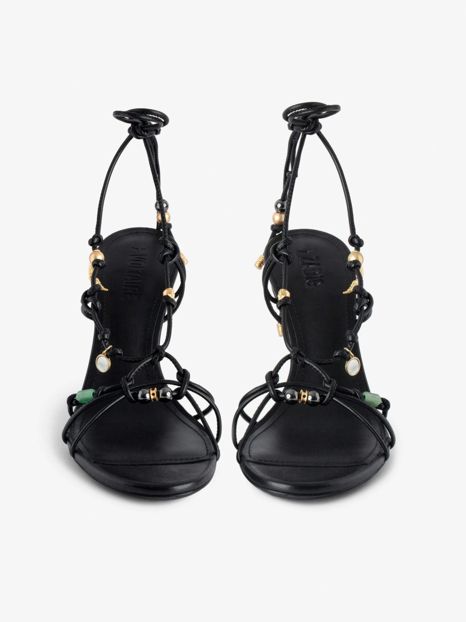Zadig & Voltaire Alana Sandals Black - Image 3