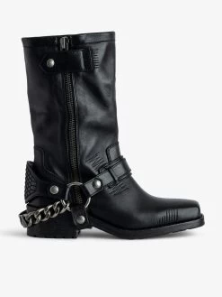 Zadig & Voltaire Igata Ankle Boots Black