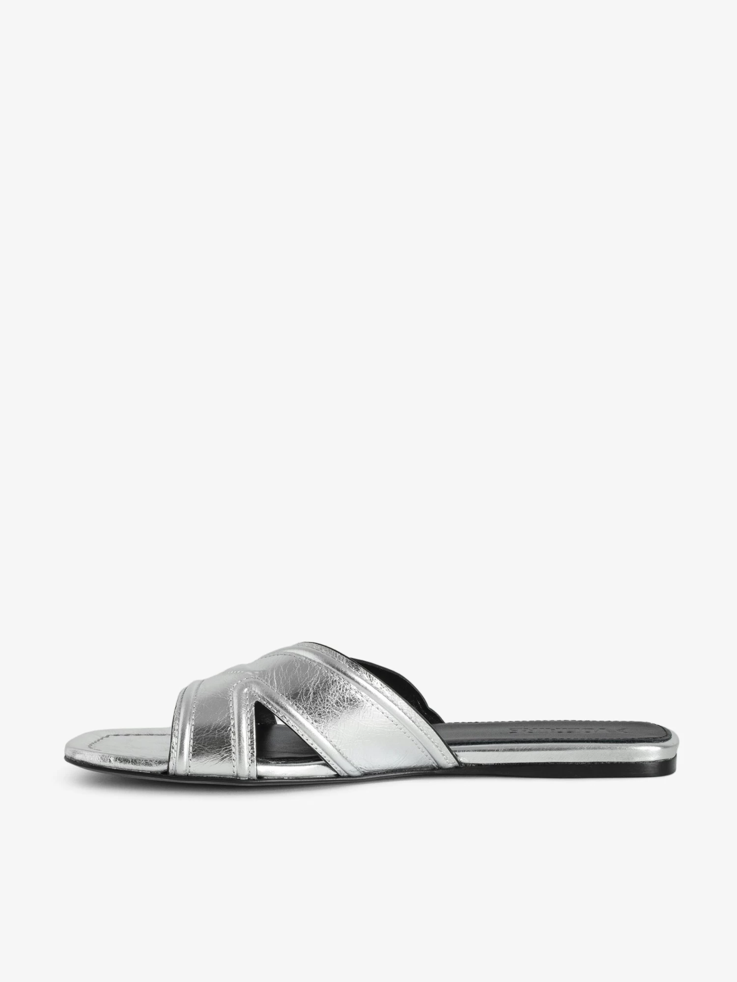 Zadig & Voltaire Azora Mules Silver - Image 3