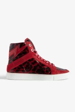 Zadig & Voltaire ZV1747 High Flash High-Top Sneakers Power
