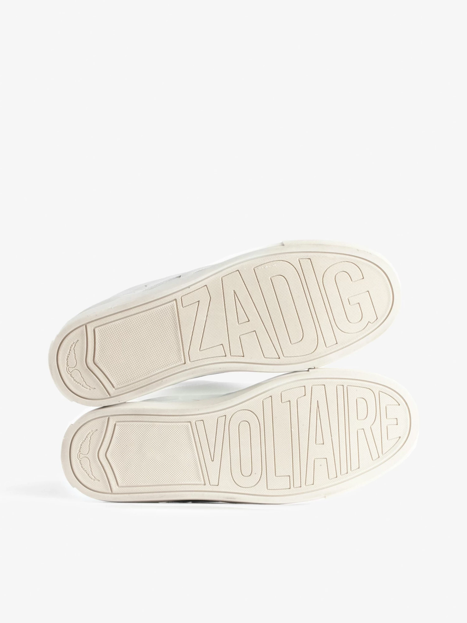 Zadig & Voltaire Low-Top Fly On Sneakers Silver - Image 6