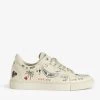 Zadig & Voltaire Low-Top Fly On Sneakers Silver