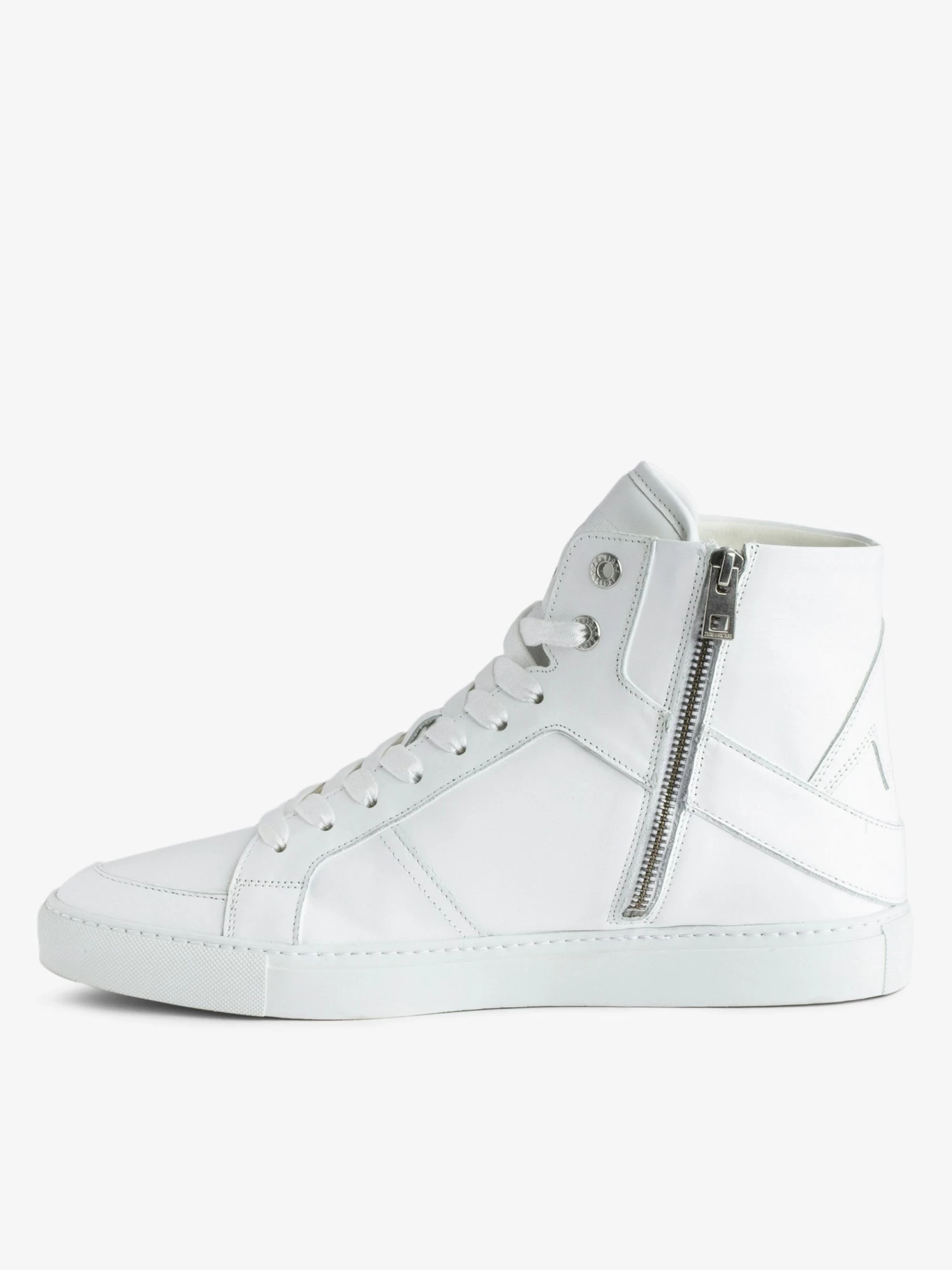 Zadig & Voltaire Zv1747 High Flash Men Sneakers White - Image 2