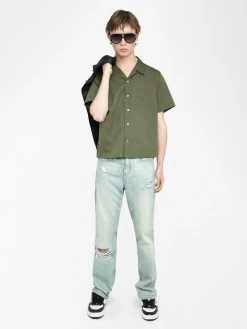 Zadig & Voltaire Slony Shirt Used Kaki