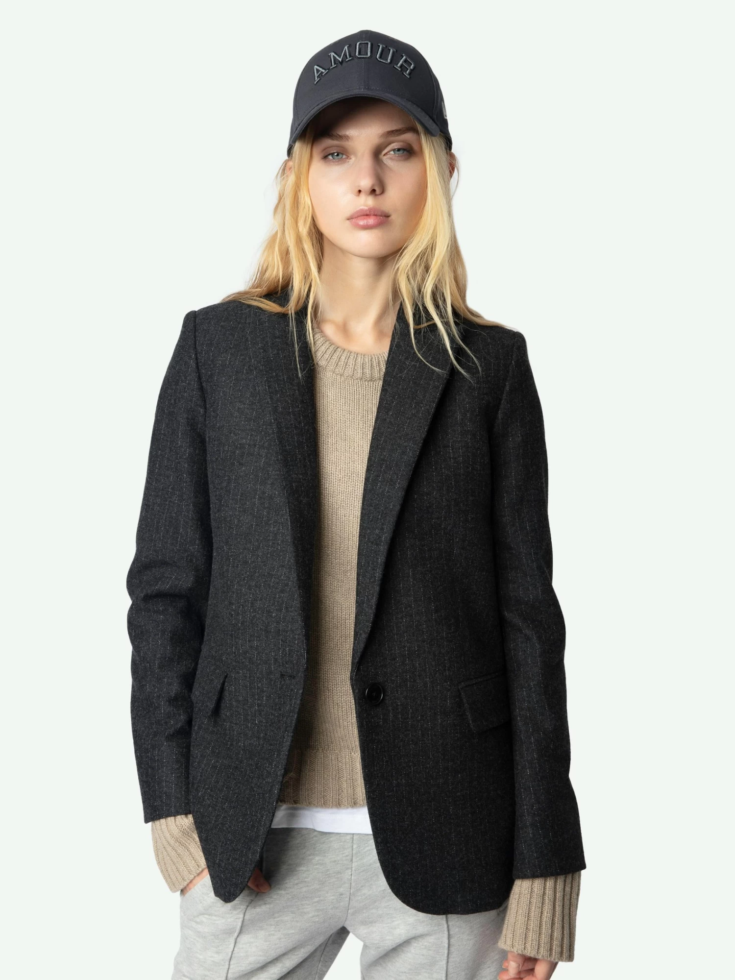 Zadig & Voltaire Valse Blazer Anthracite - Image 3