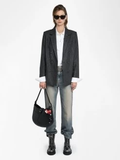 Zadig & Voltaire Vaska Blazer Anthracite